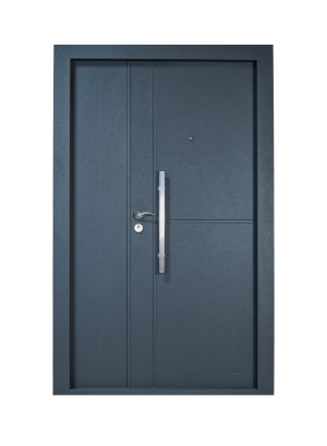 Black Steel Doors